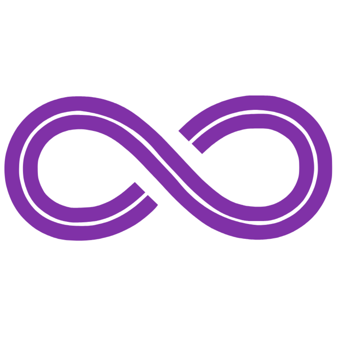 AuraTek Innovations — símbolo infinito